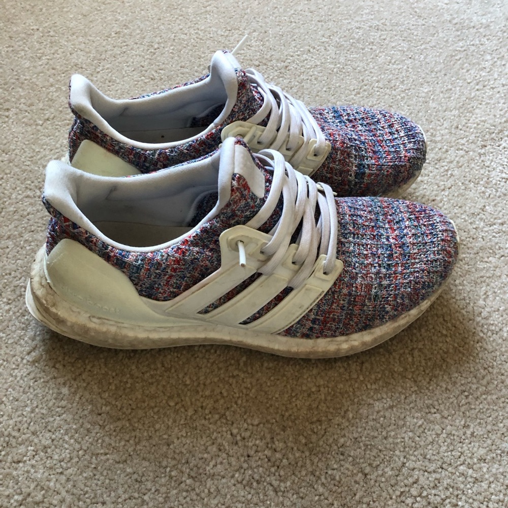 Adidas ultra boost running shoes, boys youth size 5.5